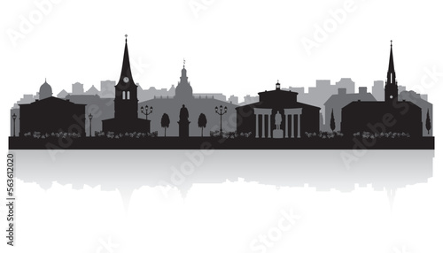 Annapolis Maryland city skyline silhouette