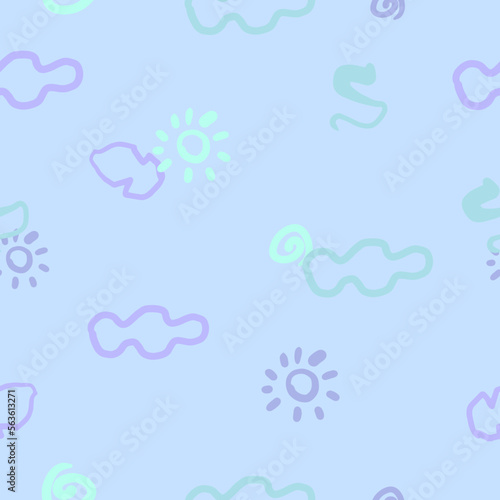 Doodl pastel pattern