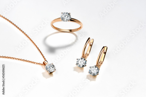 Fényképezés Elegant jewelry set