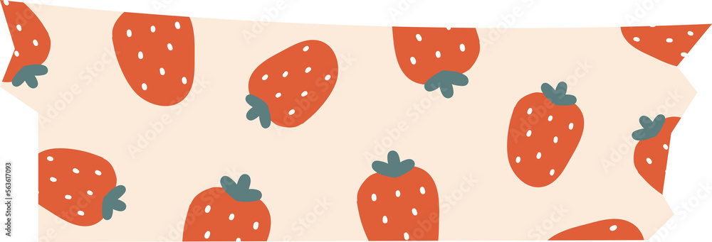 Cute Washi Tape Illustration.. Cute Washi Tape Illustration..