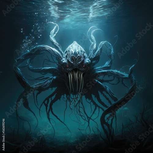 Sea Creatures Abyss Aquatic Symbiote photo