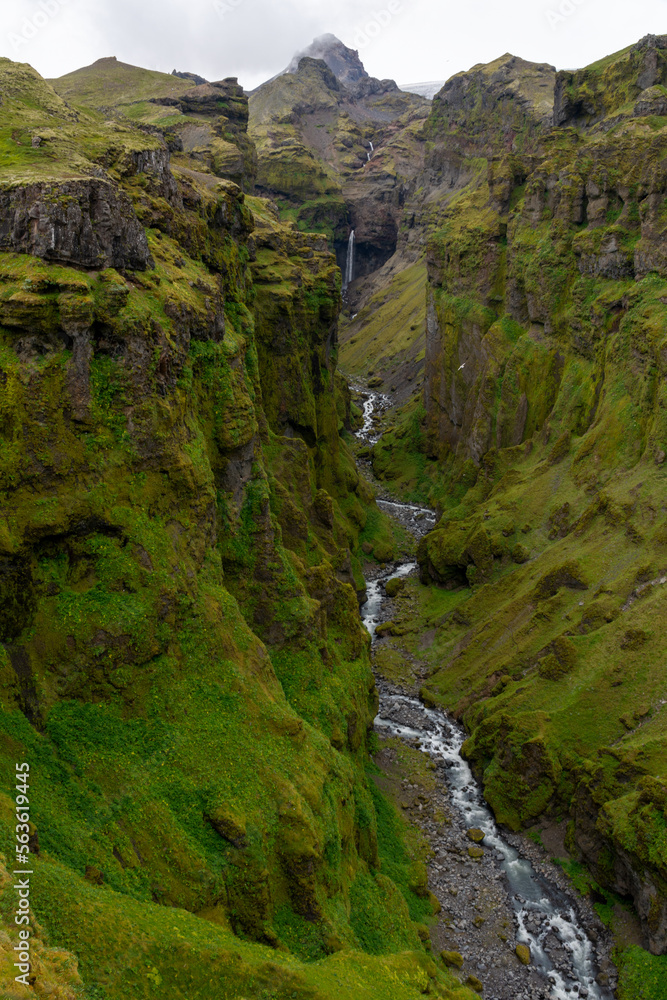 Obraz premium Mulagljufur canyon in Iceland