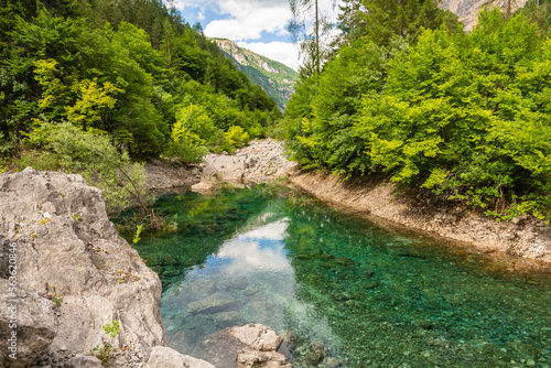 the ephemeral ponds of Tovel  small pearls with turquoise and indigo hues set within the basins of the extensive stony ground of Tovel   s Glares - Trentino Alto Adige Italy