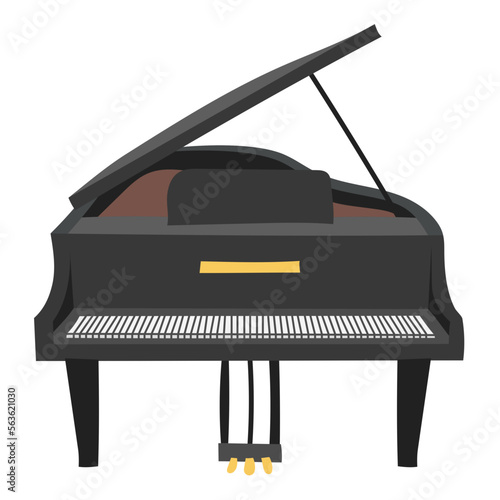 piano flat icon