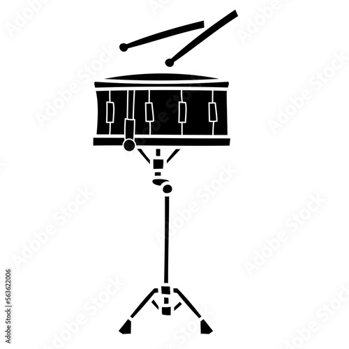 drum glyph icon