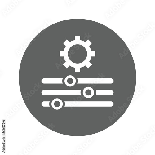 Settings, options, preferences icon.
