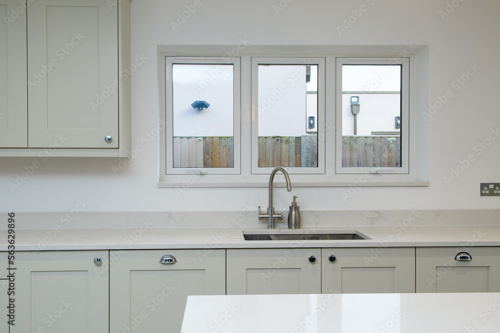 modern kitchen interior with sink modern kitchen interior with sink