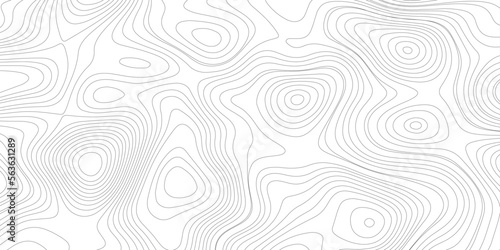 Black on white contours vector topography stylized height of the lines. The concept of a conditional geography scheme and the terrain path. Map on land vector terrain Illustration.