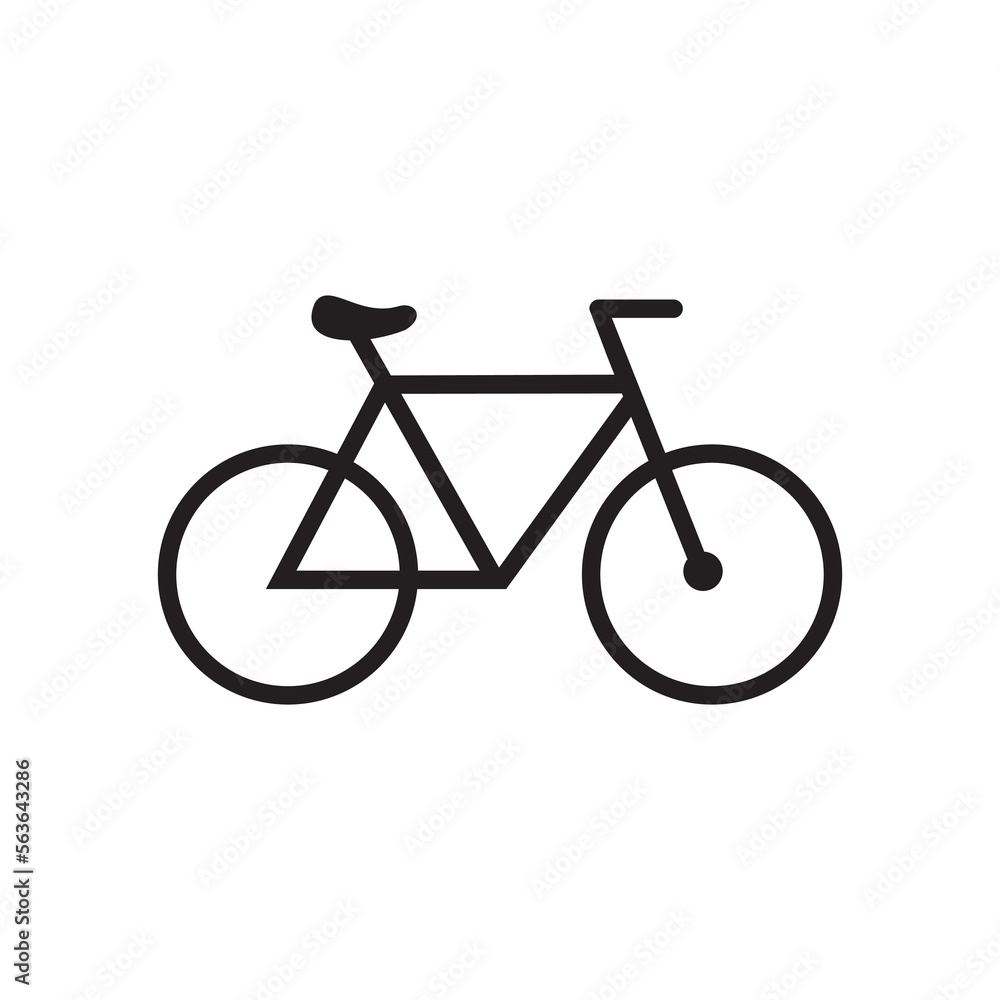 bicycle icon vector symbol sign bicycle icon vector symbol sign