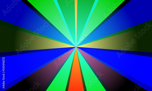 Wallpaper Mural スピード感と奥行きのある背景2 Torontodigital.ca