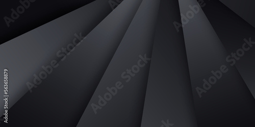 Abstract line background. overlapping shadow shapes. 3D design technology