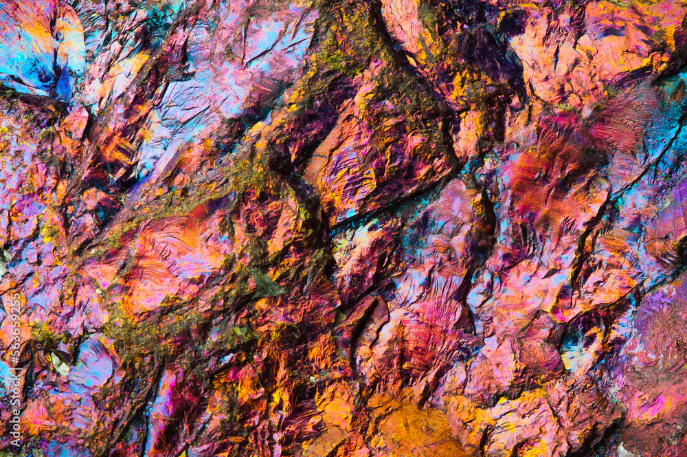 chalcopyrite macro detail texture background. close-up raw rough unpolished semi-precious gemstone chalcopyrite macro detail texture background. close-up raw rough unpolished semi-precious gemstone
