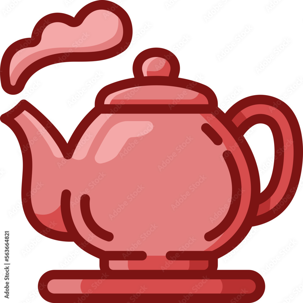 Obraz premium teapot two tone icon