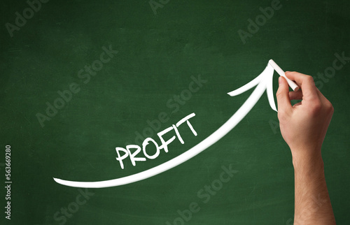 Wallpaper Mural Hand drawing business concept concept Torontodigital.ca