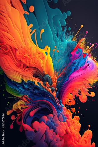 abstract colourful fantasy backgrounds.