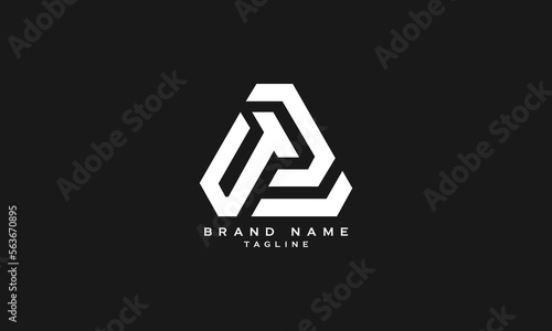 TAQ, TPF, Abstract initial monogram letter alphabet logo design photo