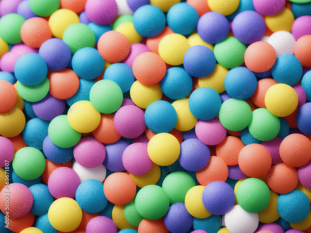 Colored confetti. Generative AI Colored confetti. Generative AI