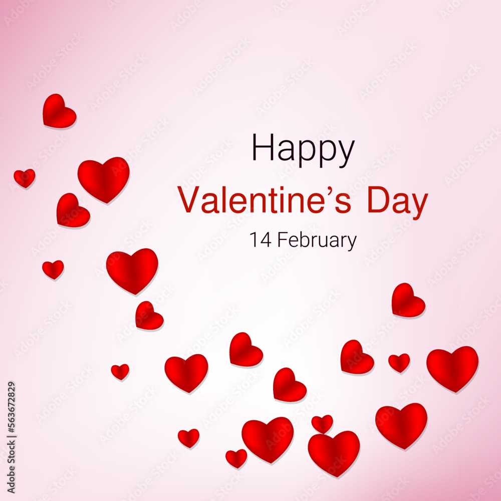 Happy valentine's Day vector art, icons, graphics | Valentines Day | 14 February day