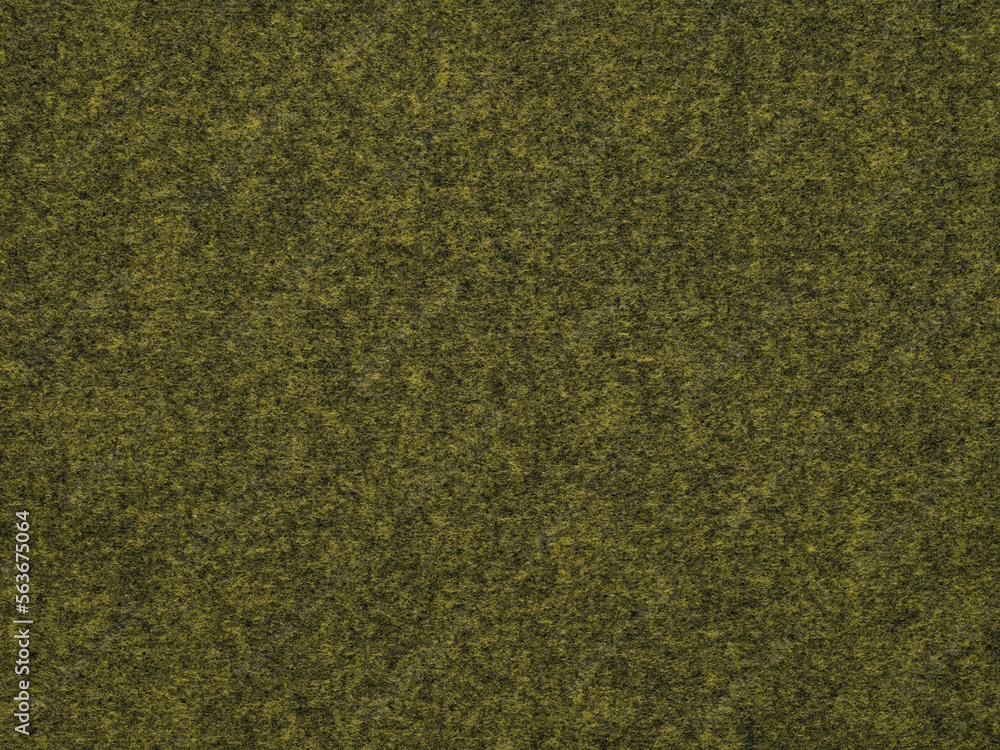 Fototapeta premium Dark olive, green blank felt texture closeup. Full frame soft retro, vintage pattern. Textured wool pattern for shops with goods, creativity to illustrate patchwork master classes with place for text.