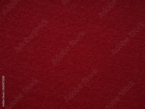 Obraz na płótnie Dark red blank felt texture closeup. Full frame retro, vintage pattern. Top view, layout, place for text. Textured wool pattern for shops with goods, creativity to illustrate patchwork master classes. w salonie