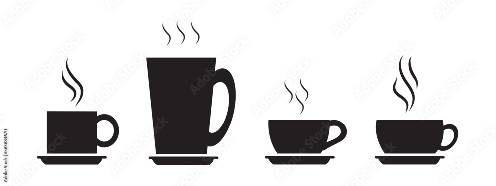 coffee cup icon vector for web and mobile app. cup a coffee sign and symbol coffee cup icon vector for web and mobile app. cup a coffee sign and symbol