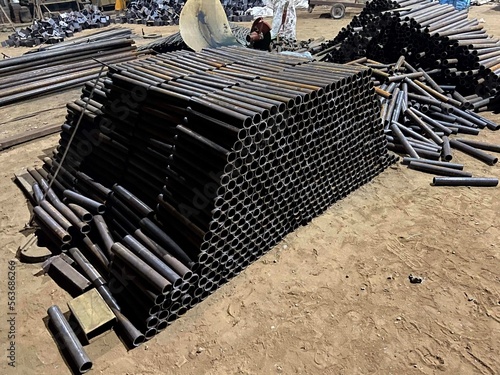 Foto MS round hallow section pipes