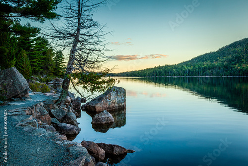 Papier peint Jordan pond in Arcadia National Park.
