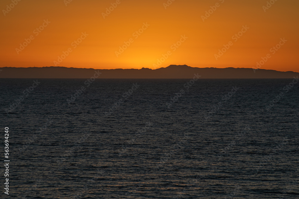 Sunset time view at Crystal Cove State Beach Shoreline with Ocean Waves, Newport Beach City, California Sunset time view at Crystal Cove State Beach Shoreline with Ocean Waves, Newport Beach City, California