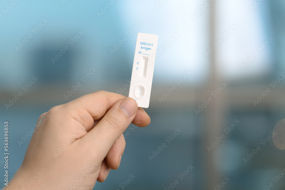 Corona virus antigen fast test. Lab card kit test for COVID-19. Corona virus antigen fast test. Lab card kit test for COVID-19.