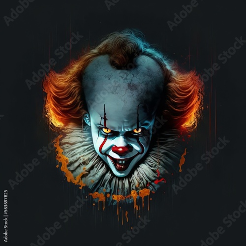 Scarry clown