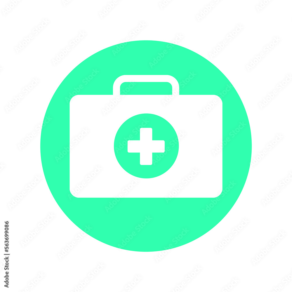 green green mint medical box icon green green mint medical box icon
