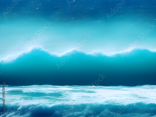 waves in the ocean © FF Sidiq