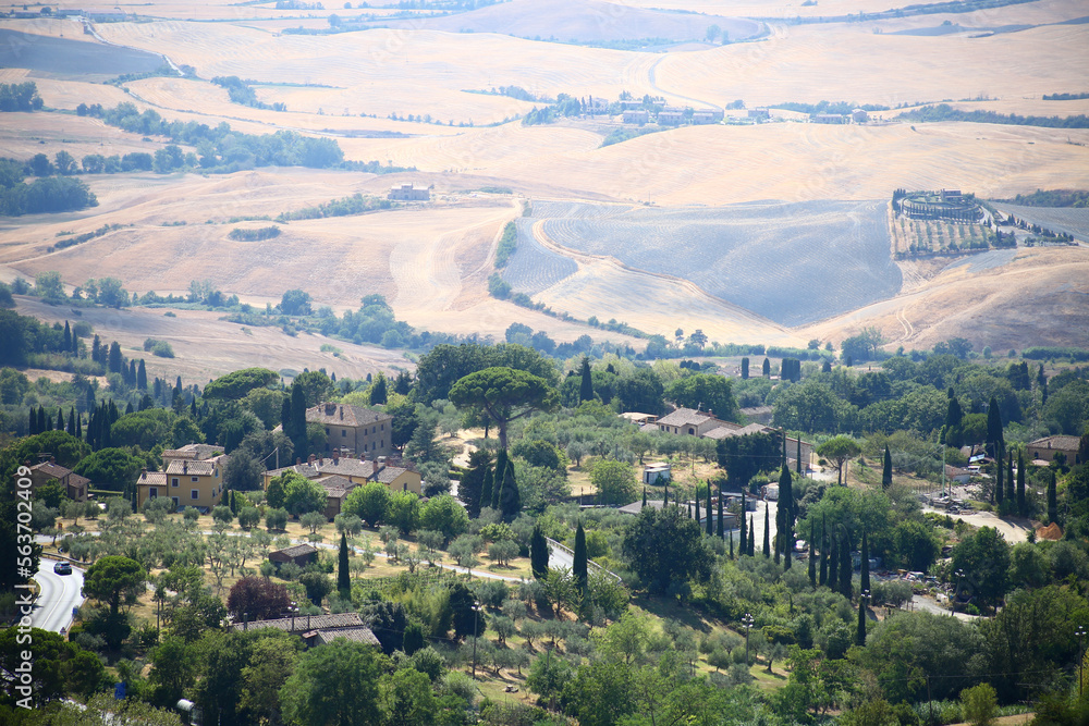 Obraz premium Volterra old italian Tuscany village