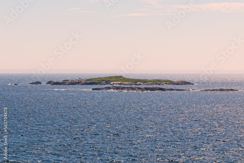 Fotomurale An island in the Atlantic Ocean off the coast of Cape Breton, Nova Scotia, Canada