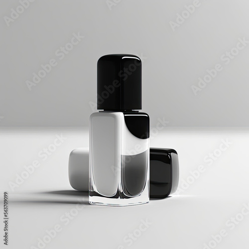 Nail polish, cosmetics bottle - Generative AI, Generative, AI © Jouni