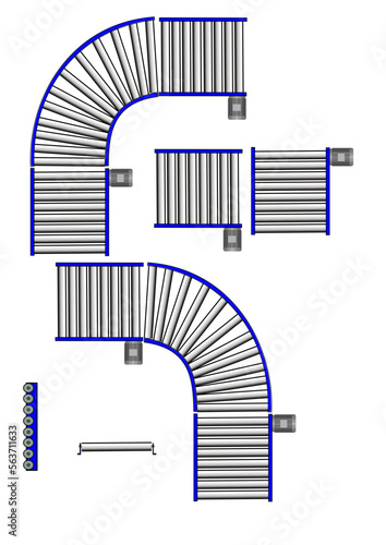 Rollenbahn Belt