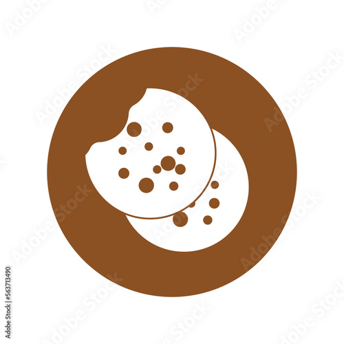 biscuit icon or dry bread icon