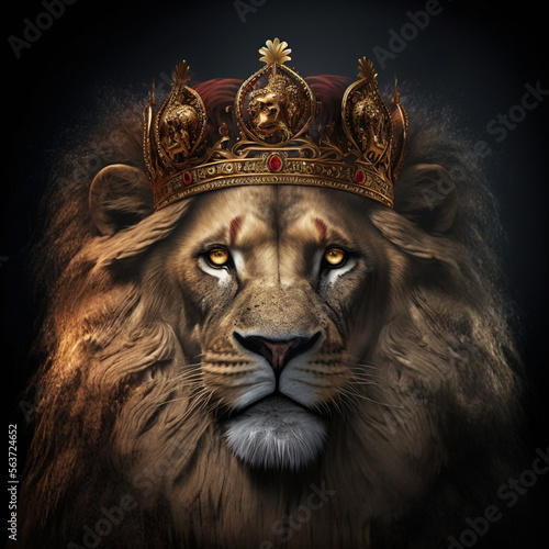 Lion, King of the jungle