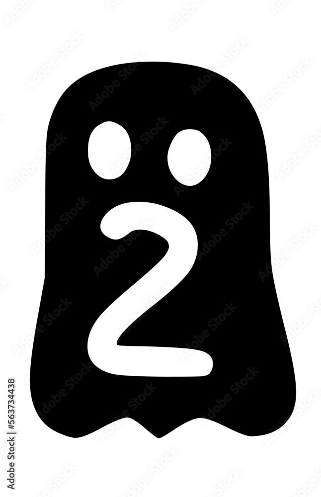 Spooky Cute Halloween Ghost 2 Spooky Cute Halloween Ghost 2