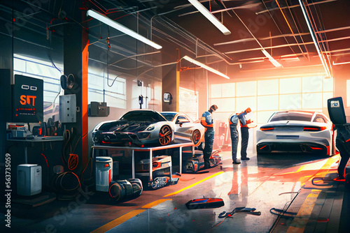 Expert Auto Repair Services for All Makes and Models at Modern Car Service Garage - Trustworthy, Professional and Convenient