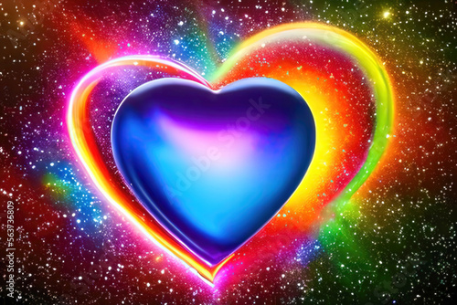 Sparkle  Heart Rainbow   love  Beautiful  lovely