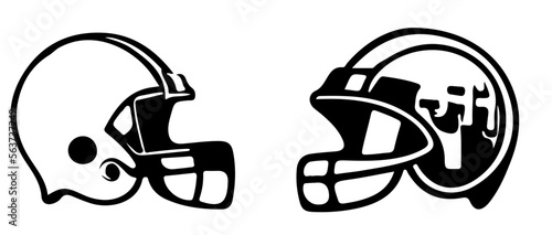 Icon, scifi, silhouette, futuristisch, future, Science, fiction, abstract, new, space, football, helmet, star, world, mystery, vector, astronaut, spaceman, spaceship, galaxy, interface, 