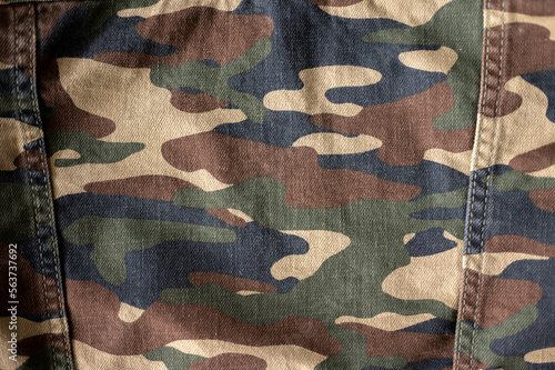 Camoflauge  material background. photo