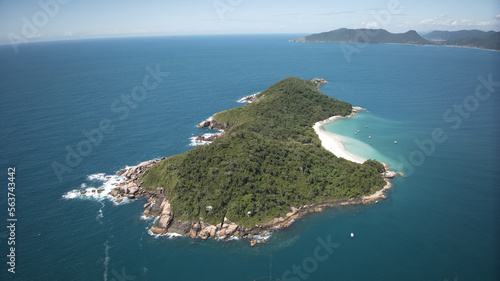 Foto da ilha do Campeche em Florianópolis photo