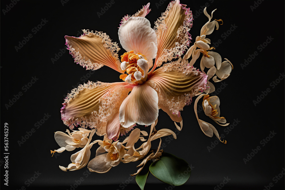 Ballerina Orchidea - obrazy, fototapety, plakaty 