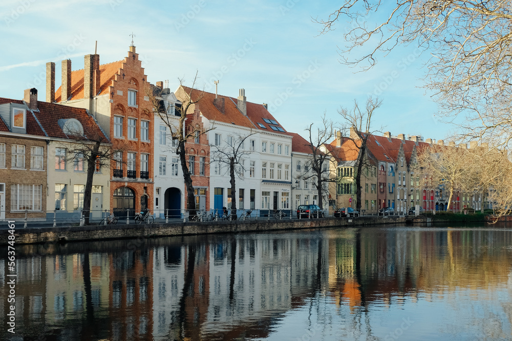 Bruges canal, Belgium