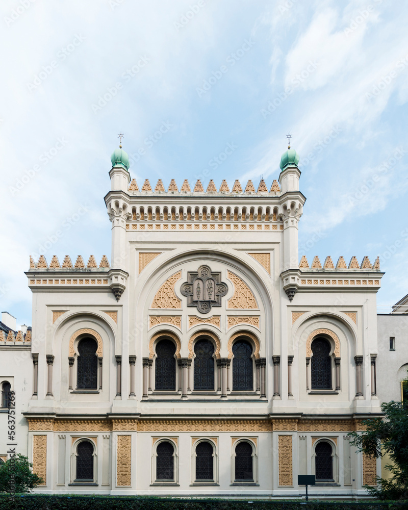 Spanish synagogue in Josefov Jewish quarter, Prague, Czech Republic
