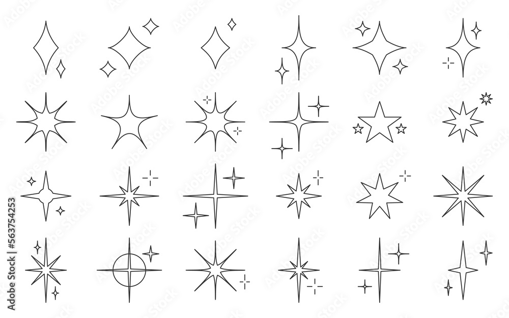 Thin star. Thin star