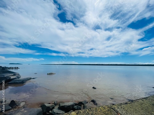 lake and sky