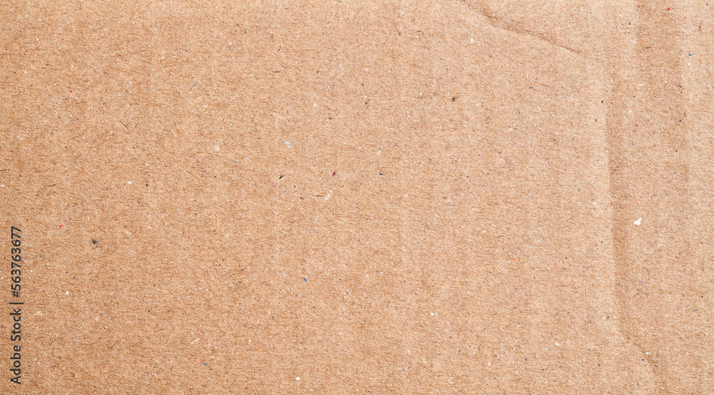 Fototapeta premium Brown cardboard carton material texture background